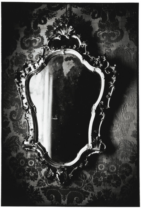 Zoe Leonard, Mirror no.2 (Metropolitian Museum), 1990, black-and-white photography, 41 1/2*28 1/4"
