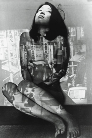 大岛渚，《东京战争战后秘话》（1970），35毫米黑白影片，94分钟，剧照，岩崎惠美子。