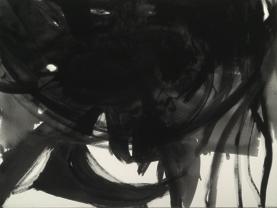 尤塔•克特尔、《13卷》、2002-2002、布上炭笔、金属色笔、122×152厘米。