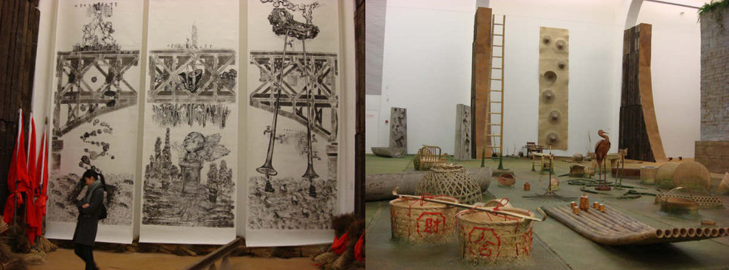 “破冰——南京长江大桥计划之三”展览现场。
