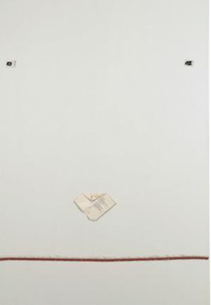 理查德•奥尔德里奇、《无题（你不想我么？）》、2006 、亚麻布上拼贴、213×147厘米。
&nbsp;