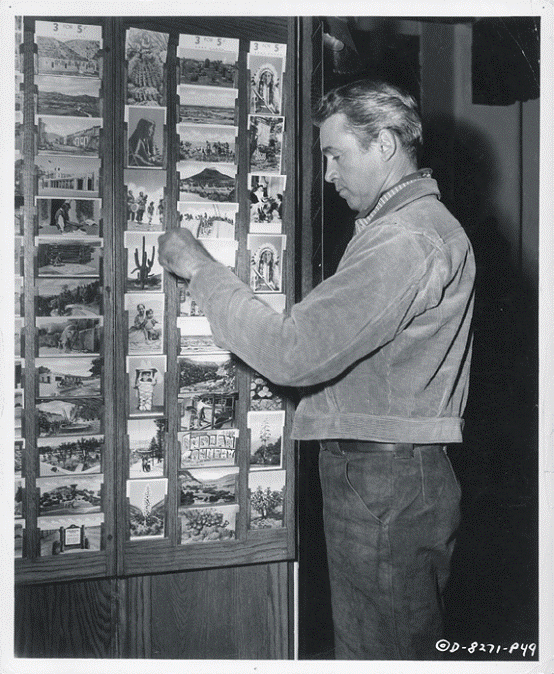 吉米•斯托特购买明信片、圣塔非、NM、1954。