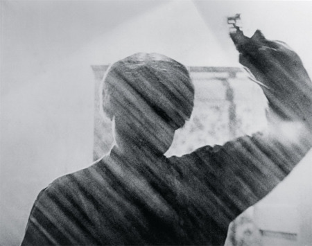 希区柯克、《惊魂记》、1960、35毫米黑白影片、109分钟。剧照。
Norman Bates（安东尼-帕金斯）
