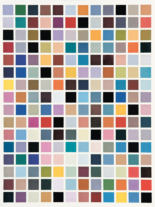 格哈德•里希特，《192种颜色》，1966，布面油画，200 x 149cm，CR: 136.
