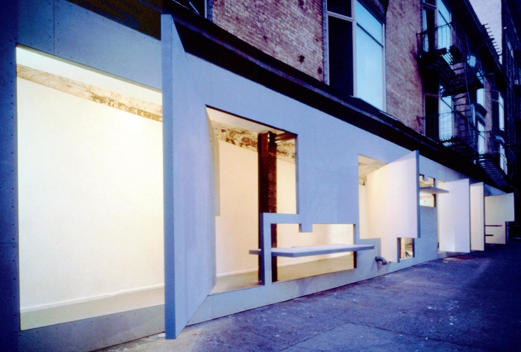 维托•阿孔西和斯蒂芬•霍尔设计的临街屋艺术与建筑事务所，1992–93, 纽约。
