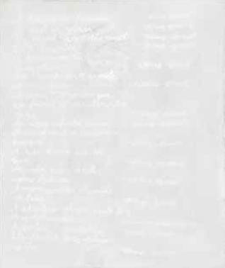 马丁•基彭伯格，《无题（白色绘画）》（局部），1991，十一张木板、布面清漆，尺寸可变。