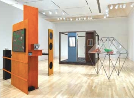“洛杉矶制造2014”展览现场，汉默美术馆，洛杉矶。