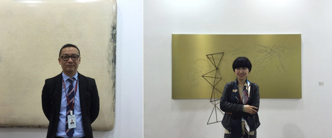 左：艺术门首席运营官张勇；右：北京公社总监吕静静.