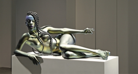 弗兰克·本森，《朱莉安娜》，2015，颜料和快速成型塑料，新美术馆.