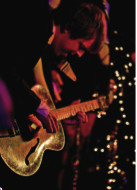 Teitur在奥斯陆的Park Café表演, 2008年3月8日。摄影：Martin Damkinstensen。