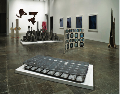 2008惠特尼双年展现场，惠特尼美术馆，纽约。