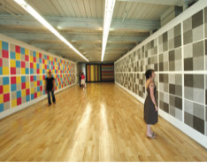 索尔·勒维特墙画回顾展预览，马萨诸赛当代艺术博物馆，North Adams.