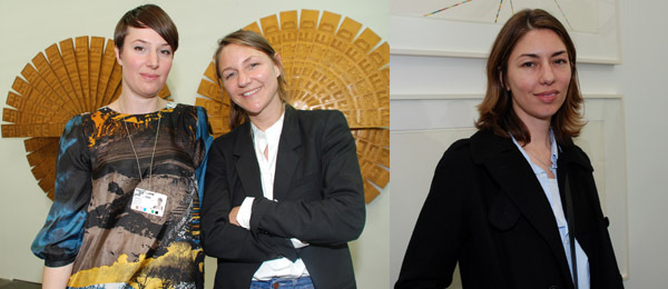左图: Vilma Gold的Laura Lord和Rachel Williams. 右图: 索非亚·科波拉。