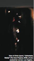 克里斯·利波米的“洞穴项目”现场、2008、私密人行通道、洛杉矶。
&nbsp;