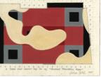 安德烈娅·齐特尔、《我的油布地板》、1995－98、两部分、纸上水粉和铅笔、28×38厘米。