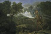 尼古拉斯·普桑、《盲眼优利正寻找上升的太阳》、1658、 油画、119×182厘米。