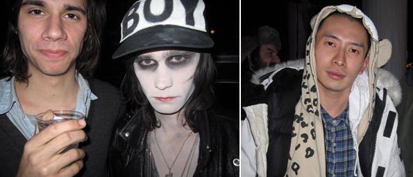 左图: Ssion成员。右图: 艺术家许汉威。