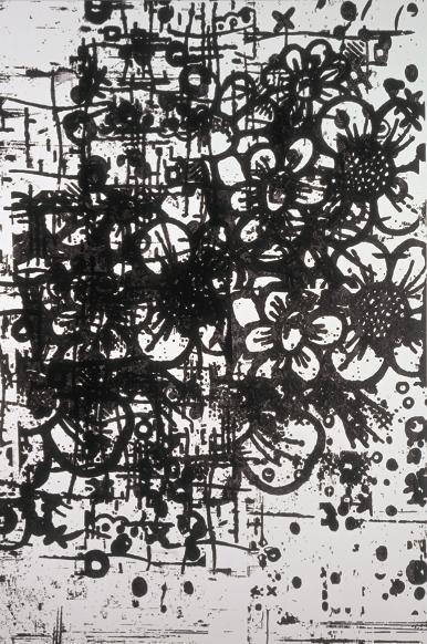 克里斯托弗•伍尔、《东百老汇狂奔》、1999、铝上涂瓷、274×183厘米。
