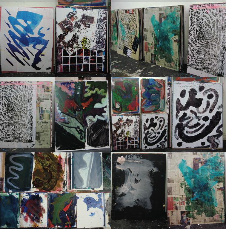 约什•史密斯纽约工作室照片、2009。