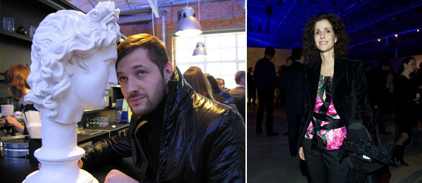 左图: 艺术家Loris Gréaud；右图: GCCC的国际合作者Mollie Dent-Brocklehurst。