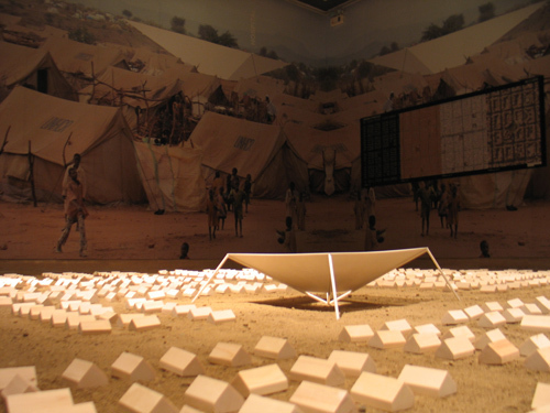 TVH, urban emergency nodes, 2009. Installation view, National Art Museum of China, 2009.