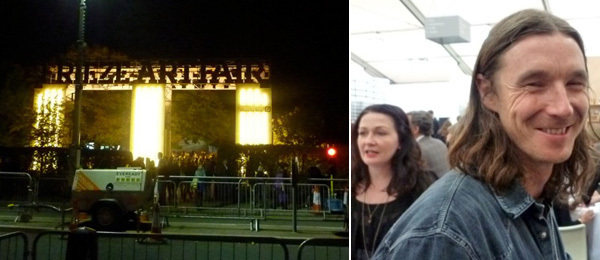 左图：Frieze艺术博览会。右图：Frieze 项目策划Neville Wakefield。
