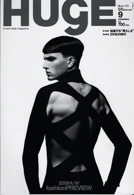 Huge封面60, 2009年9月。
&nbsp;