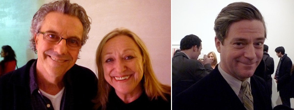 左图：艺术家 Billy Sullivan和Anne Livet。右图：艺术家Peter McGough。