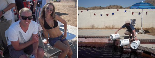 左: 酷似Mike Bouchet的Randy Tobin，演员Emily Ingersoll；右: Mike Bouchet