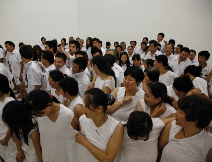 “马秋莎”展览现场，2010, 泰康空间,北京，51平米计划。