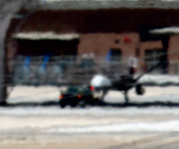 特雷弗•帕格伦Reaper Drone (Indian Springs, NV Distance ~ 2 miles), 2010 彩色图片 30 x 36".