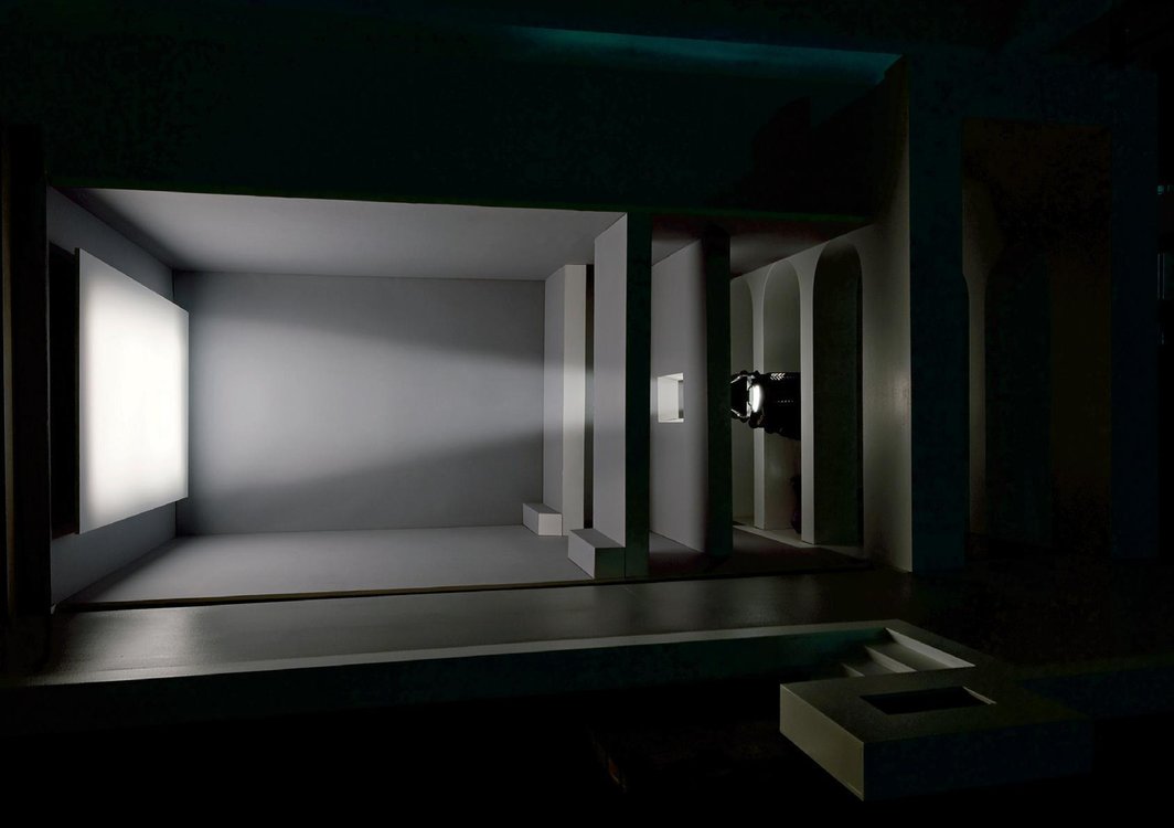 得利特•玛格丽特《展馆》2009 GABU Heindl Architektur所做装置模型。