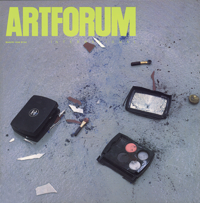 Sylvie Fleury, Sublimes (Chanel Eyeshadow), 1992, Chanel eyeshadow, dimensions variable.