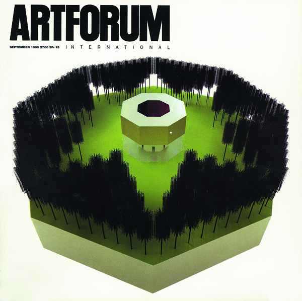 Katharina Fritsch, Museum, wood, Plexiglas, aluminum, paint, and lacquer, ca 10' 9 7/8“ high x 34' 1 7/16” diameter.