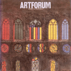 布莱斯•马登（Brice Marden）、《视窗研究II》、1983，纸上水墨，48 x 47½”.