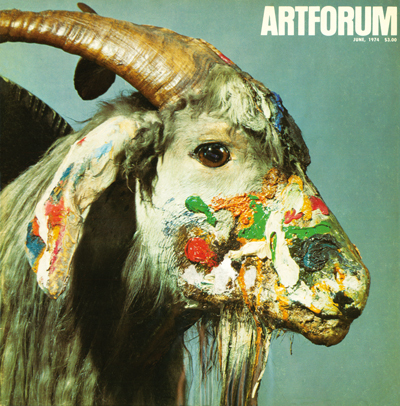 罗伯特•劳森伯格 （Robert Rauschenberg）、《字母组合》（局部）、1959, m/m, 48“ x 72” x72".（斯德哥尔摩现代博物馆）（摄影：Robert E. Mates and Paul Katz。）