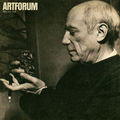 Pablo Picasso, 1947, photographer not known.