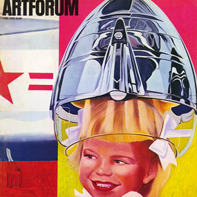 James Rosenquist, F-111, oil on canvas with aluminum, 10' x 86', 1965. (Partial view.)