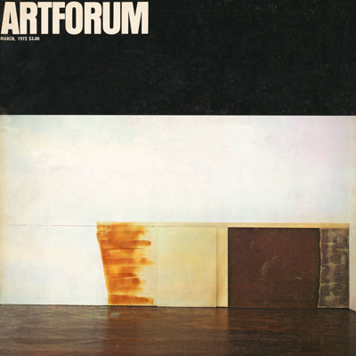 Dorothea Rockburne, Z from Domain of the Variable,  paper chipboard, cup grease, charcoal line, 43“ x 174”, 1971-72.