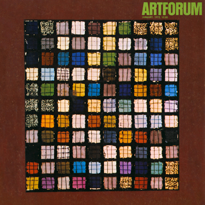 Josef Albers, Lattice Painting, glass samples mounted in wire, 28½“ x 32”, 1922.