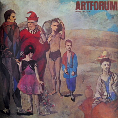 Pablo Picasso, Family of Saltimbanques, o/c, 1905. (National Gallery of Art, Washington, D.C.)