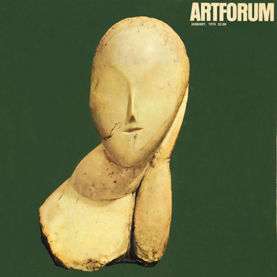 Constantin Brancusi, A Muse, marble, 17½" h., 1912. (Guggenheim Museum, gift of Andre Bulova.)