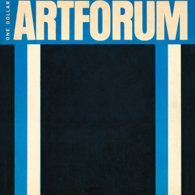 John McLaughlin, “#12&#151;1963,” oil on canvas, 48x60".