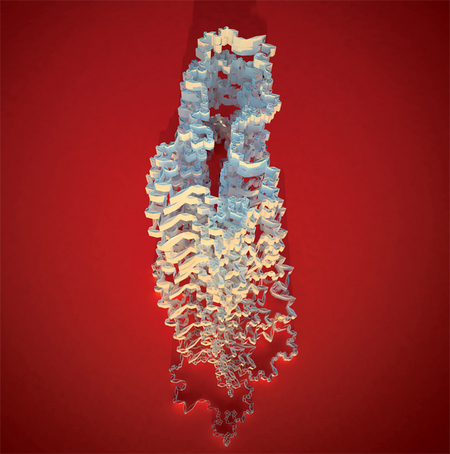 Biothing，aMaze. 透视图。