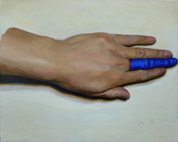 张慧，《蓝图.内部》，2012，布面丙烯，96 x 120 cm.