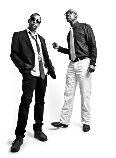 Eric Cooke、Myron Glasper (Myron &amp; E成员)，摄影：William Perls.