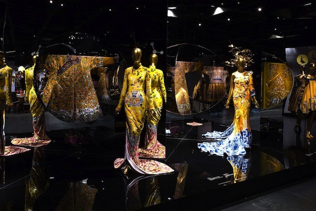 “中国：镜花水月”展览现场，2015.