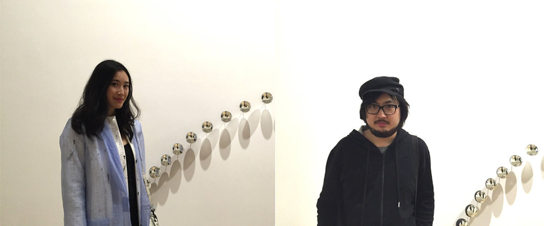 左：artnet大中华总监兼中文新闻出版人张然；右：收藏家周艟.