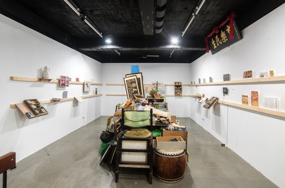 “台南中国城”展览现场，2016，图片提供：海马迴光画馆.