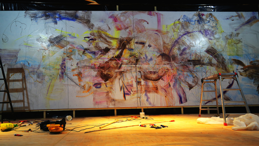 张乐华，“院线映画”现场，2016.